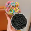 Meninas Vão à Escola com Elásticos de Cabelo, Elásticos Infantis 2025 Elásticos de Cabelo para Bebês, Alta Elasticidade para Meninas, Sem Danos ao Cabelo, Tiaras Coloridas
