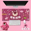 Mouse Pad Desenho Urso Morango Mouse Pad Mouse Pad Periférico de Jogo Fofo Bidimensional Mouse Pad Extra Grande Pad de Mesa Atacado