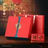 Nueva Caja de Regalo de Pasteles de Luna para el Festival del Medio Otoño, Caja de 8 Pasteles de Luna, Caja de Regalo Portátil de Pasteles de Luna, Caja Vacía, Venta al por Mayor desde el Fabricante
