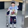 Conjunto de Sudadera Clásica Ultraman para Niños de Primavera y Otoño Conjunto Casual de Dos Piezas con Dibujos Animados Elegantes para Bebés y Niños Pequeños
