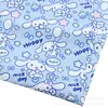 Tela de algodón poliéster o impermeable para bolsa patchwork hecha a mano DIY, ropa de Kitty melody perro de orejas grandes, 1Yc47316