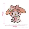 Sanrio Desenho Cody Gui Cachorro Kulomi Meruti Cachorro Pudim Adesivos de Tecido Bordados Patch Adesivos Patch Bordado com Lantejoulas