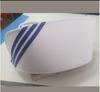 Gorro de cola de milano blanco de talla única para mujer, gorro de trabajo para quirófano, clínica, hospital, escuela, pasante, gorro azul, gorro de enfermera