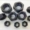 Tuerca de Alta Resistencia 8.8, Acero al Carbono Negro Oxidado, Rosca Fina Engrosada, Rosca Inversa, Tuerca Hexagonal Galvanizada, Tuerca Extra Grande
