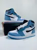 Zapatillas deportivas casual retro de caña alta AJ1 Putian piel de primera capa pura original, talla grande 48.5, zapatillas de baloncesto para pareja primavera y otoño