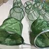 Anillo de Aluminio Reforzado Protección de Peces Boca Redonda 1.5m2m Engrosado Anguila Monóptera Cangrejo Langosta Jaula Pesca Salvaje Pozo Negro Protección de Peces Malla Pegajosa Bolsillo