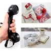 Etiquetado y Distribución Transfronteriza de Micrófonos Universales Creativos, Auriculares para Teléfono Móvil Estilo Retro, Auriculares Externos con Cable