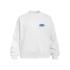 Camiseta Masculina de Manga Longa com Estampa de Letras Americanas, Estilo Primavera/Outono, Vibe Casual Despojada da Moda Streetwear, Gola Redonda Justa ao Corpo