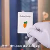 Insignias Metálicas Lindas de Dibujos Animados Estilo Japonés Transfronterizas Serie de Animales y Frutas Pines Esmaltados Frescos y Coloridos Accesorios
