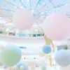 Balões de látex redondos grandes de 36 polegadas para macaron em cores de doce, balões pop-up para decoração da celebração dos 100 dias do bebê