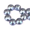 Cuentas de Vidrio de Cristal Facetadas Forma Especial 14mm Nido de Pájaro Color Galvanizado Material para Collares DIY Joyería Hecha a Mano Cuentas Sueltas