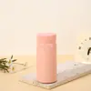 Taza de Bolsillo de Acero Inoxidable Color Dopamina Linda Portátil Simple Termo Alta Apariencia Estilo Ins Mini Taza de Agua