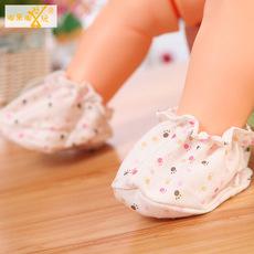 Novo bebê meias soltas novo bebê recém-nascido algodão sapato cobre capas de pé do bebê primavera e outono fino bebê algodão pé cobre