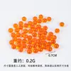Comida de Simulação Caviar DIY Comida Japonesa Tigela de Sushi Macarrão Acessórios Feitos à Mão 0,7cm Ovas de Peixe Brinquedo