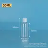 Garrafas Plásticas Transparentes Atacado, Garrafas com Tampa Flip-Top, Garrafas para Loção, Embalagens Cosméticas, Garrafas com Tampa Borboleta de PET, Garrafas para Remédios com Tampas