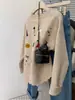 Suéter de Gola Alta Estilo Europeu para Mulheres, Roupa de Outono e Inverno, Estilo Preguiçoso, Tamanho Petite, Camada Base, Novo Modelo 2026