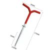 Fábrica en stock clavo de hielo taladro de hielo soporte para pesca en hielo accesorios para pesca de invierno suministros de pesca al por mayor tienda de campaña estaca para suelo