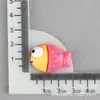Funda de Teléfono Accesorios para el Cabello, Pegamento Crema Animal DIY Accesorios de Resina de Pez Pequeño para Niños, Accesorios de Pasador de Cabello del Océano