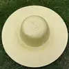 Proteção ao Trabalho Adulto Chapéu de Palha Chapéu de Palha de Agricultor Pode Ser Impresso Suprimentos de Verão Estilo Pastoral Chapéu de Palha Tecido de Palha Aba Larga LOGO