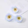 Flores Artificiales de Amapola Flores Falsas Materiales para Manualidades Pinza para el Cabello de Flor de Seda Accesorios para el Cabello Flor de Seda Más Vendida Decoración Transfronteriza para Bodas