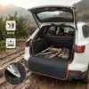 Tapete para Pet de Carro, Tapete Espesso de Tecido Oxford para Cachorro, Impermeável e Resistente à Sujeira, Bolsa de Armazenamento Multifuncional, Tapete para Porta-Malas de Carro SUV