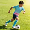 Conjunto de Uniforme de Fútbol para Niños, Personalizado para Niños, Estudiantes de Primaria, Uniformes de Equipo de Competición Profesional, Uniformes de Entrenamiento para Niñas, Camisetas de Fútbol de Manga Corta