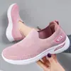 Zapatos para Mujer 2026 Nuevo Modelo Transfronterizos Hechos a Medida Casual Suela Blanda Zapatos de Mamá Zapatos de Bienestar Zapatos Deportivos para Mujer