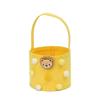 Bolsa de Feltro Personalizada, Bolsa de Presente da Moda, Bolsa Sacola Balde de Desenho Animado com Pom-Pom, Balde de Armazenamento da Moda, Bolsa Sacola Balde