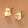 Brincos Criativos Design Gelo Triturado Cabaça Argola 925 Prata Agulha Moda Metal de Alto Padrão Estilo Brincos para Mulheres Joias Estilo Ins