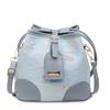 Bolso Bucket Ligero Casual para Viajero para Mujer 2025 Nueva Moda Trendy Versátil Bolso de Hombro Bordado Nicho Bolso Cruzado