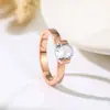 Anel de titânio com zircônia e diamante único para noiva, imitação de celebridade da internet, anel de casamento, atacado de fábrica, não desbota