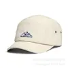 Sombrero para adultos al por mayor moda bordado de montaña cinco piezas gorra de camping europea y americana hombres y mujeres sombrero de protección solar para acampar al aire libre