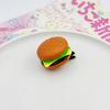 Pinza para el Cabello de Hamburguesa Divertida Simulación Clip de Pico de Pato Gracioso Creativo Comida Popular en Internet Accesorios para el Cabello de Puesto de un Dólar Tocado