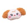 Cabeza de dibujos animados de felpa, linda muñeca de gato, accesorios para bolso, accesorios para ropa DIY, relleno de algodón, accesorios de oso fresa