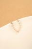 AliExpress versión coreana f aretes de moda una fila de 7 aretes de estrellas de diamantes con incrustaciones de pedrería aretes aretes joyería al por mayor