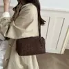 Gran Capacidad Debajo del Brazo Un Hombro Moda Casual Estampado de Leopardo Otoño 2026 Nuevo Trabajo Conjunto de Dos Piezas Bolso de Mano para Viajes Diarios Mujer