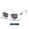 Óculos de Sol Quadrados para Uso ao Ar Livre, Proteção Solar, Proteção UV, Kg2509, Uv400, Óculos de Sol Polarizados da Moda para o Dia a Dia