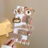 Pinzas para el Cabello de Alta Gama Estilo Bosque Que No Pellizcan la Cabeza, Pinzas para el Cabello Dulces de Dibujos Animados, Pinzas para el Cabello de Moño para Niñas Pequeñas, Accesorios para el Cabello Sin Costuras