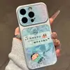 Adecuado para Transformar Instantáneamente tu iPhone en un Apple 18 Pro Max con un Diseño de Pareja de Gato Kt y Xiaoxin de Dibujos Animados, Fundas Personalizadas Suaves y Duras de Corning