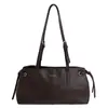 Bolso Boston Satchel Retro de Gama Alta para Mujer Otoño 2025 Nueva Moda Elegante Casual Bolso de Hombro Axila