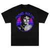 Michael Jackson Michael Jackson Retro Americano Moda de Calle Camiseta Oversize para Hombre