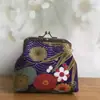 Bolsa DIY Hecha en Casa Tela 8.5 Cuadrada Tejida Cierre Bolsa Tela Paquete de Materiales DIY Monedero