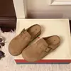 Zapatos versátiles de punta cerrada, cómodos slip-on de punta cerrada para exteriores, pantuflas de punta cerrada para mujer de nuevo estilo, casual retro a la moda 2026