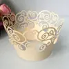 Fabricantes de soportes de papel decorativos para hornear con borde hueco de encaje para vasos de papel para pasteles transfronterizos en stock