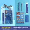 Presentes de Volta às Aulas para Alunos do Ensino Fundamental, Prêmios, Pequenos Presentes, Sacolas de Presente com Papelaria Personalizável com Logotipo, Conjuntos de Presente de Aniversário
