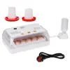 Incubadora de 15 huevos, incubadora inteligente para el hogar, volteo automático de huevos, incubadora pequeña para el hogar para pollos, patos, gansos y codornices