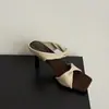 Sandalias Sexy de Ante Estilo Chica Caliente Francesa Chuyuji para Mujer, Versátiles de Verano con Faldas, Tacones Altos, Tacones Altos de Punta Abierta con Estampado de Leopardo