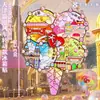 Imanes Metálicos para Refrigerador, Ojo de Tianjin de Viaje, Torre Pan Shan, Quinta Avenida, Souvenirs de la Ciudad, Souvenirs de Tendencia Nacional, Imanes