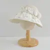 Sombrero de Protección Solar Infantil Yipan 2026 Nuevo Estilo de Verano Ins Dulce Lazo Sombrilla para Niñas Sombrero de Sol para Bebé