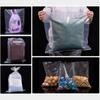 Bolsa plana de PE 50*80cm bolsa de embalaje engrosada 14 seda bolsa de embalaje transparente venta al por mayor bolsa de plástico bolsa interior de alta presión
